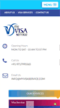 Mobile Screenshot of myvisaservice.com